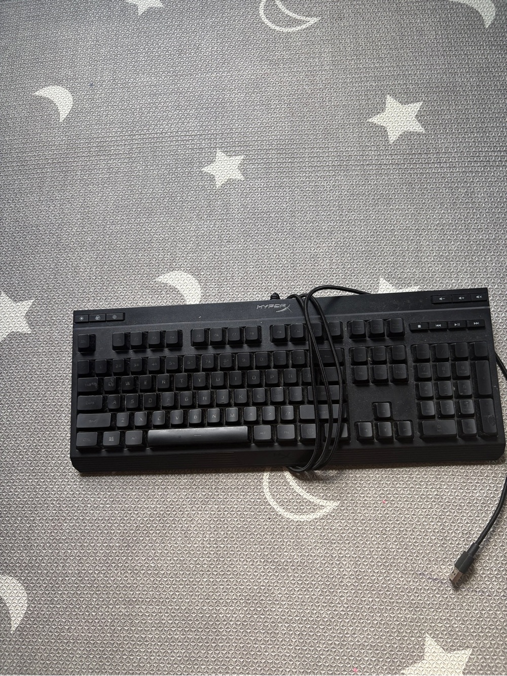 Hype Black Full-Size Wired Mechanical Keyboard